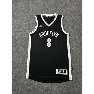 Mens Jersey Adidas Brooklyn Nets Deron Williams 8 Black NBA, Size US 2XS